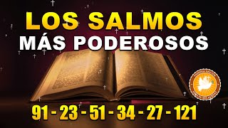 LOS SALMOS MÁS PODEROSOS PARA DORMIR EN PAZ 91,23,51,34,27, 121 🙏 Descansa en Dios | Biblia Hablada