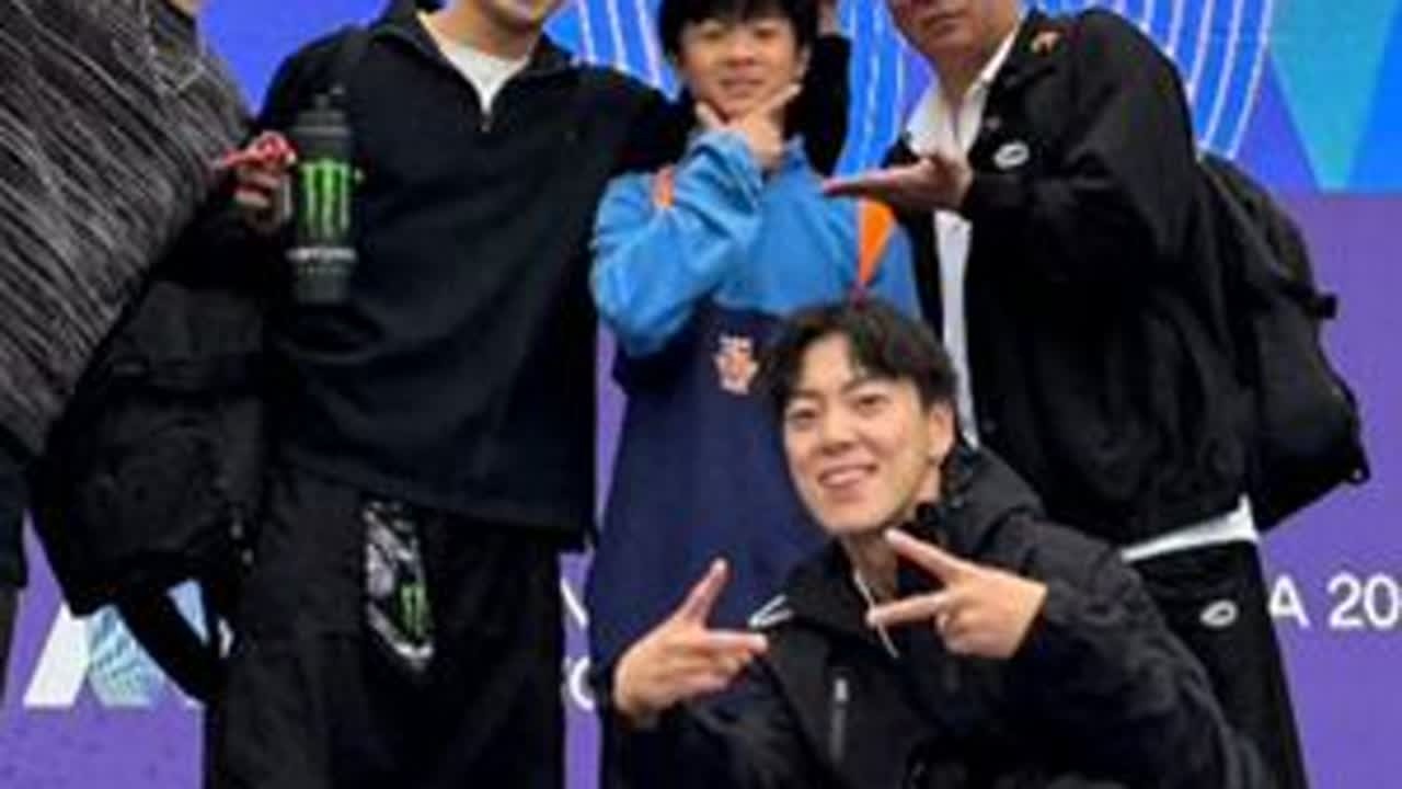 韩国团队赛小崔部分~#崔圣雨 #breaking #霹雳舞