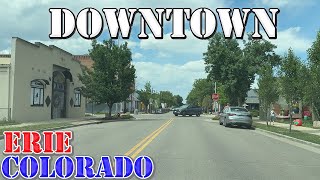 Erie - Colorado - 4K Downtown Drive