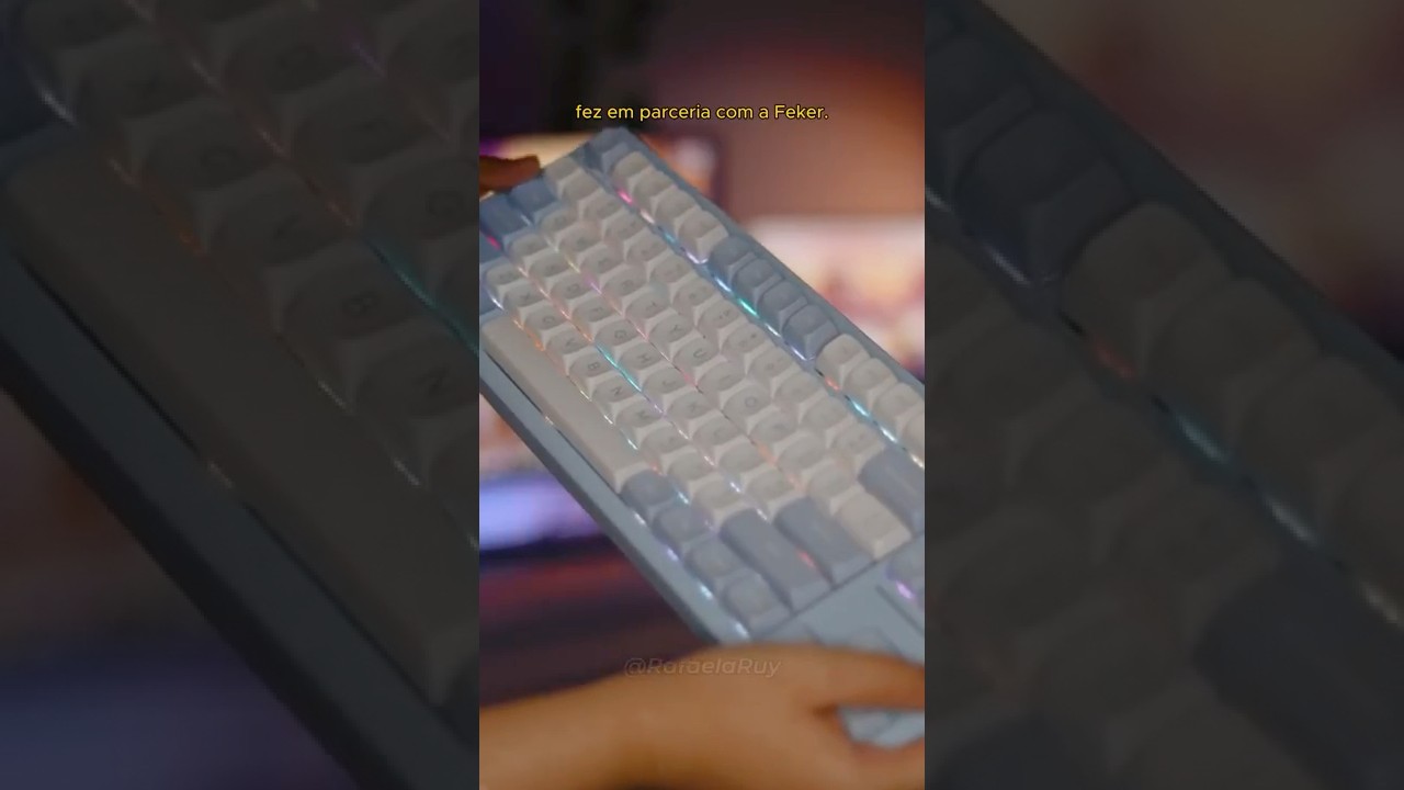 📦 Teclado mecânico com quase 2 Kg (Epomaker X Feker Galaxy80) ⋆*✧