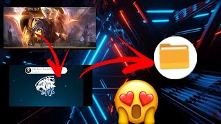 How to edit your own mobile legend intro using file manager 😍😍| STT Series