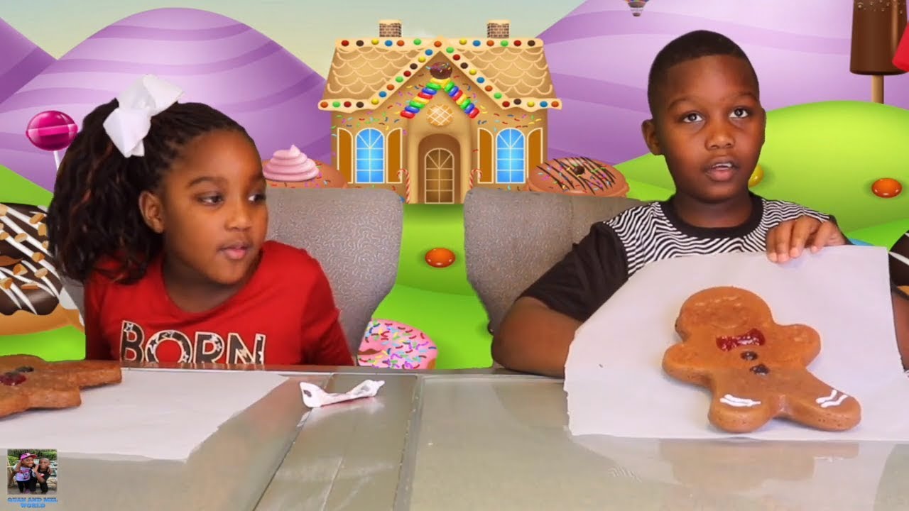 DIY GIANT GINGERBREAD MAN COOKIES