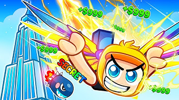 I Started as a NOOB with BEST Secret Pet in Climb and Jump Tower Roblox!