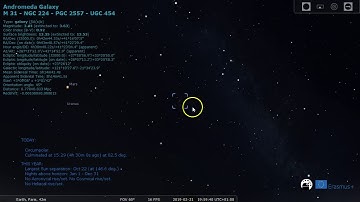 Checking Object Visibility using Stellarium