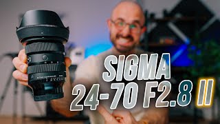 SIGMA 24-70mm F2.8 II 👉  La versión mejorada del objetivo para cámaras Sony Alpha