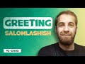 2-DARS | Greeting (INGLIZ TILIDA SALOMLASHISH GRAMMATIKASI)