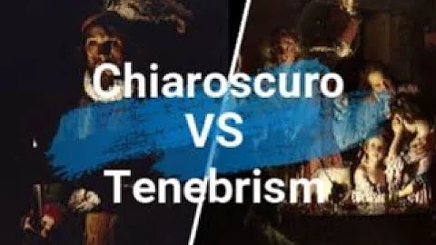 Chiaroscuro VS Tenebrism