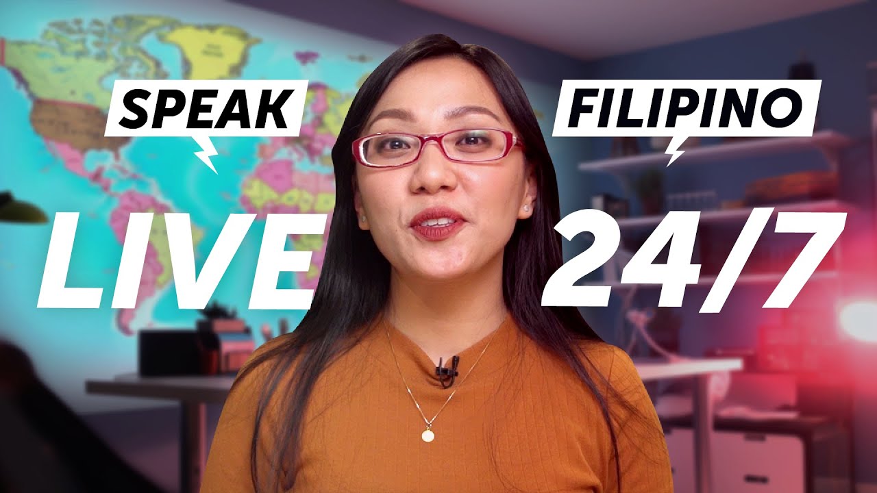 Speak Filipino 24/7 with FilipinoPod101 TV 🔴 Live 24/7