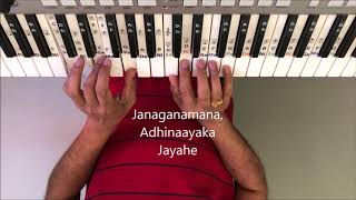 Jana Gana Mana Practice and Performance  with tabla background..