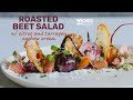 Roasted Beet Salad with Citrus and Tarragon Cashew Cream | Wicked Healthy