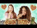 VEGAN PIZZA MUKBANG!! ∙ Met Larissa Bruin | Kristina K ❤