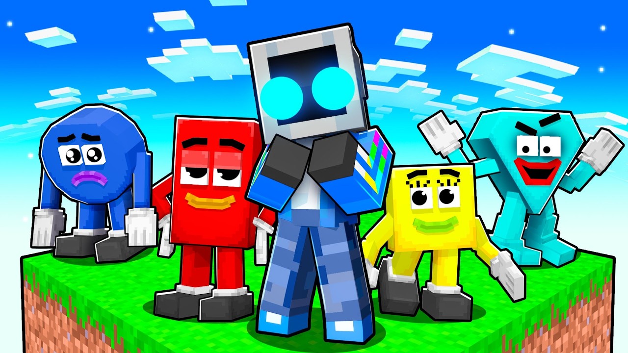 Locked on ONE CHUNK with SAVE THE SHAPES in Minecraft!