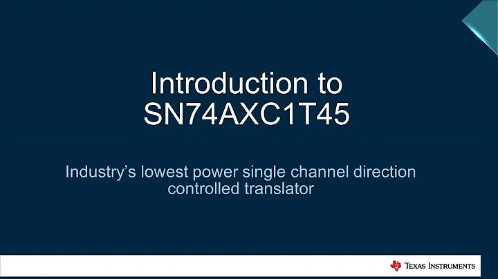 Introduction to the AXC family of direction controlled translation device