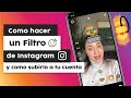 Como hacer un Filtro de Instagram de Juego y subirlo a tu cuenta. Tutorial Spark AR Español