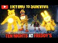 TRYING TO SURVIVE TEN NIGHT IN FIVE NIGHT AT FREDDY’S