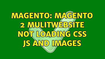 Magento: Magento 2 Mulitwebsite not loading CSS Js and images