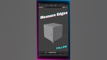 Measure Properly in #blender #shorts #tutorial