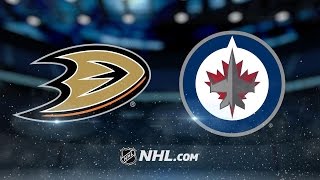 Getzlaf notches goal, assist as Ducks top Jets, 3-2