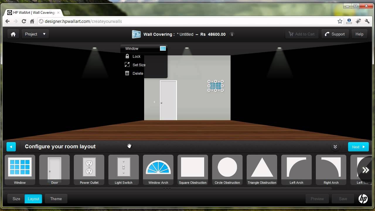 Create Your Walls Using HP Wall Creator YouTube