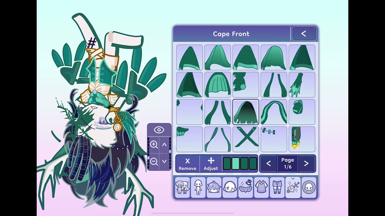 Make a gacha character with me(I already did the hair) 