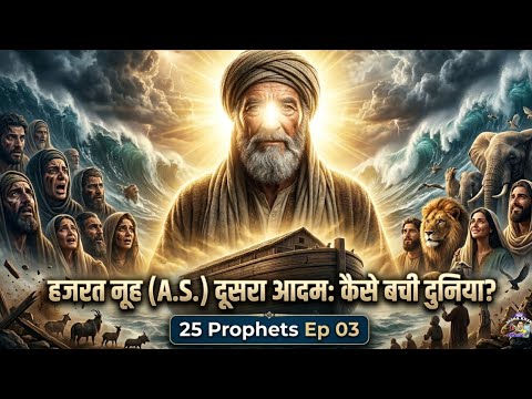 The Complete Story of Hazrat Nuh (A.S.) the Second Adam:| 25 Prophets Ep 03 | Hazrat Nuh (A.S.) F...