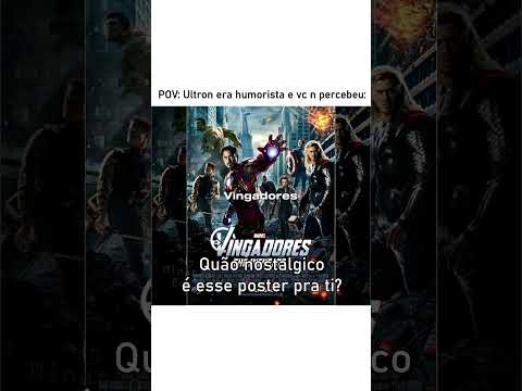 Ultron é CARISMÁTICO DEMAIS 😅 #edit #fyp #shorts #marvel #filmes #marvelbr #vingadores
