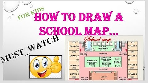 how to make school map for kids..tips_&_tricks..