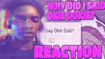 Amiri Reacts To: WHY DID I SAY OKIE DOKI? | Animated Doki Doki Literature Club Song!