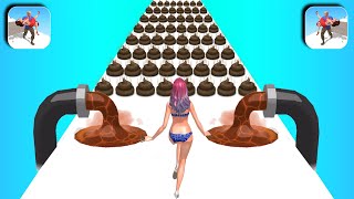 Satisfying Mobile Games Play 1001 Tiktok Free Gameplay Girl Rider ALL LEVELS 100KCZZ1 screenshot 5