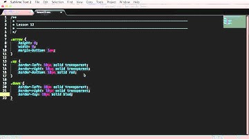 CSS Tutorial for Tips & Tricks - 13 CSS Triangles