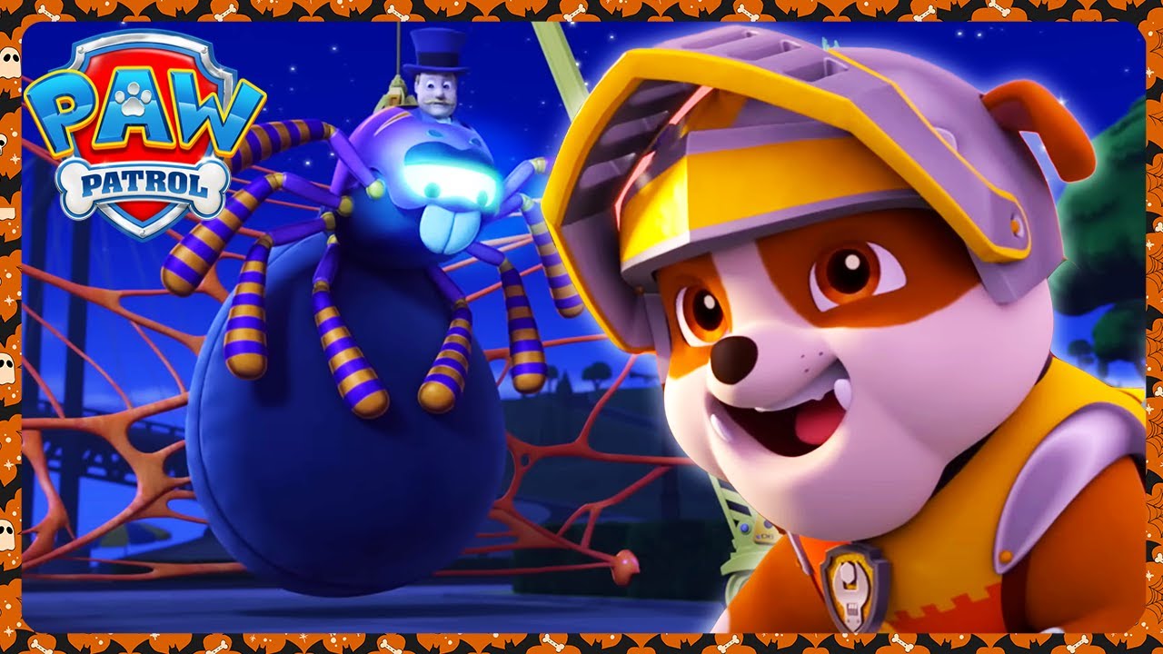 Rubble megmenti a halloweeni édességeket 🎃🍭 | Mancs Őrjárat | PAW Patrol