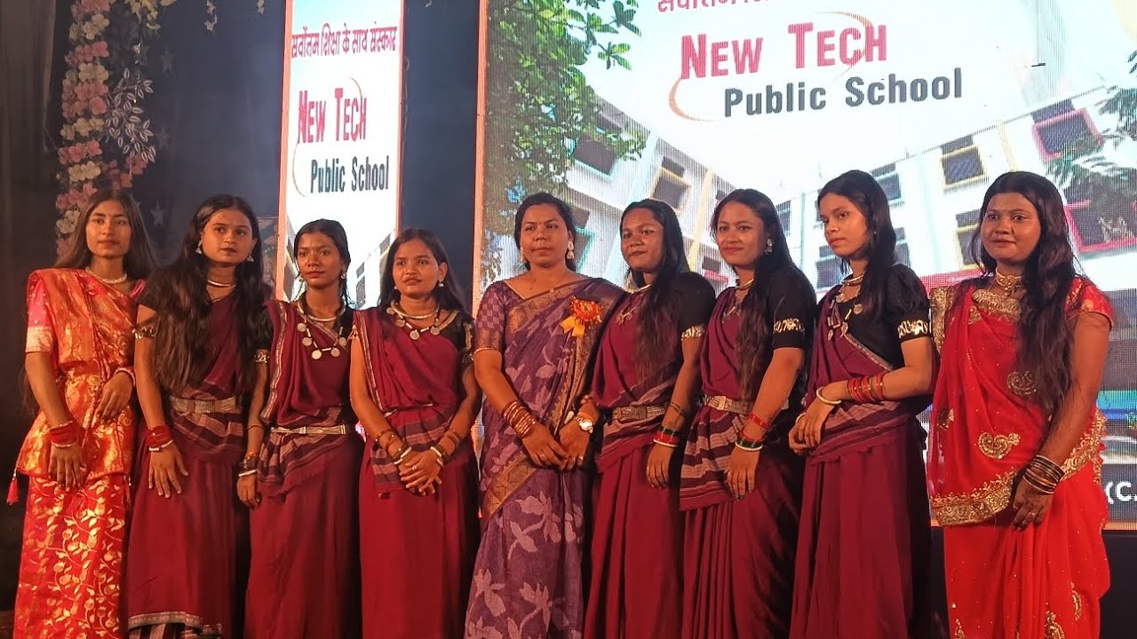 ‼️varshik utsav 2k26‼️💫New tech public school gudhiyari Raipur..cg jas geet remix 