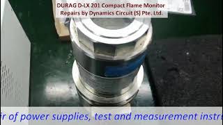DURAG D-LX 201 Compact Flame Monitor Repairs by Dynamics Circuit (S) Pte. Ltd.