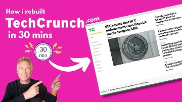 WOW! I rebuilt TechCrunch.com in 30 mins with WordPress 🔥