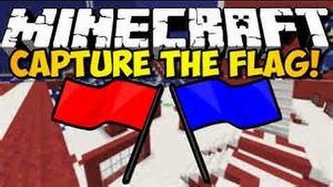 Capture The Flag In Minecraft! RED vs BLUE