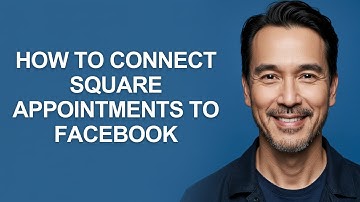 How To Connect Square Appointments To Facebook - KevinHowTo