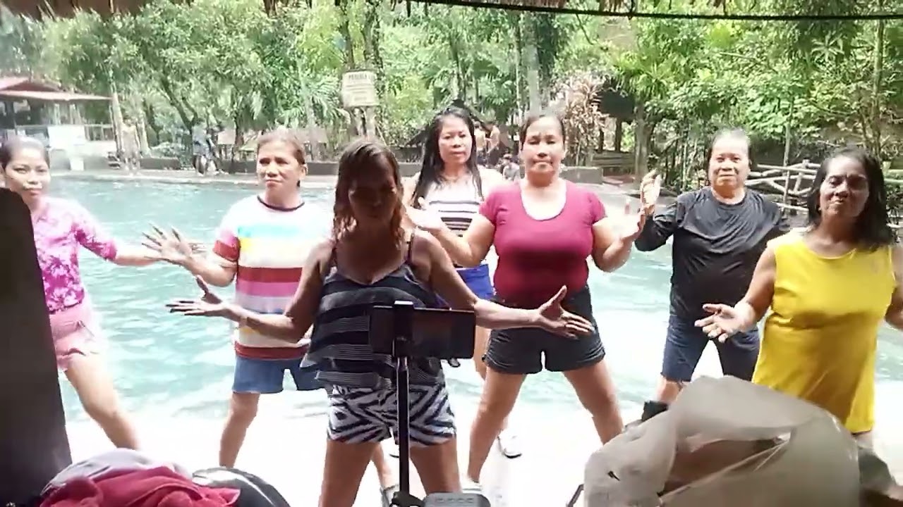 Oas pahataw squad Zumba dance swimming in Burok-burokan resort 2026