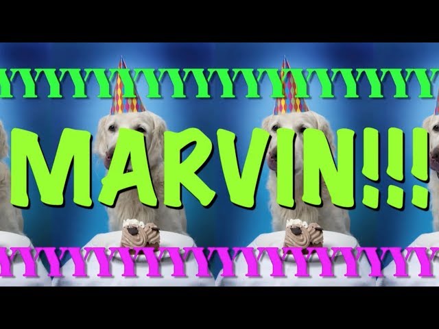 HAPPY BIRTHDAY MARVIN! - EPIC Happy Birthday Song