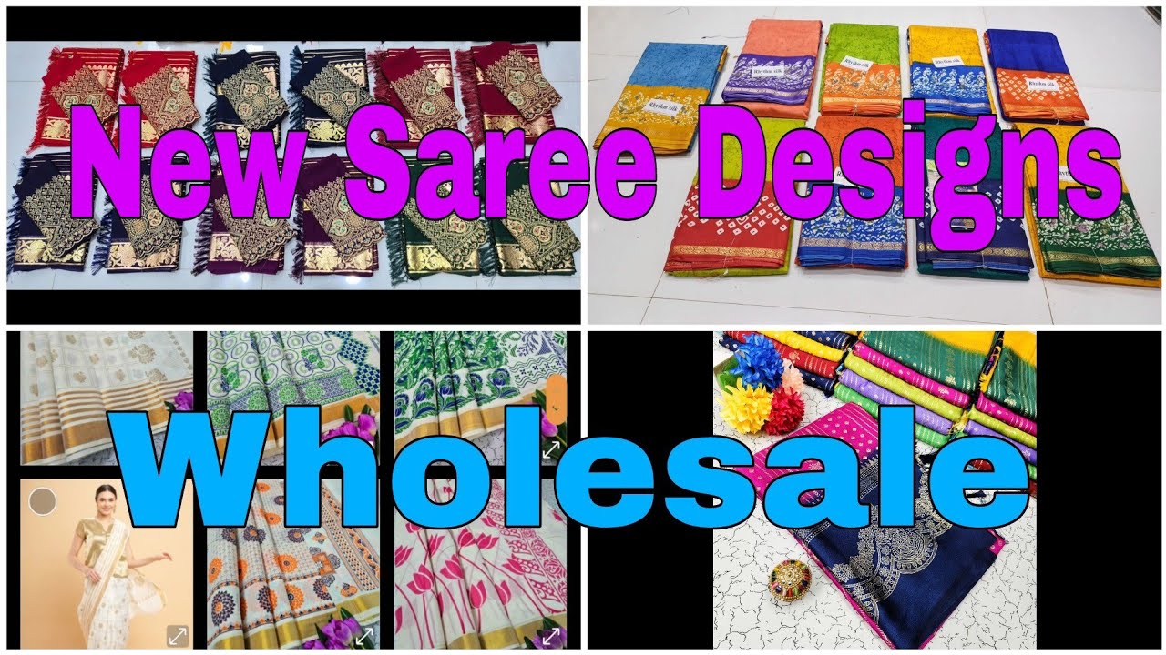 New Daily wear saree designs / low budget sarees / below 500   wholesale saree collection 