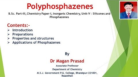 Polyphosphazenes