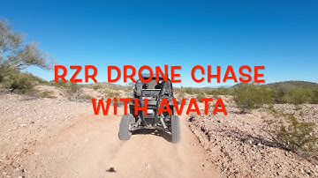 Polaris RZR Drone Chase