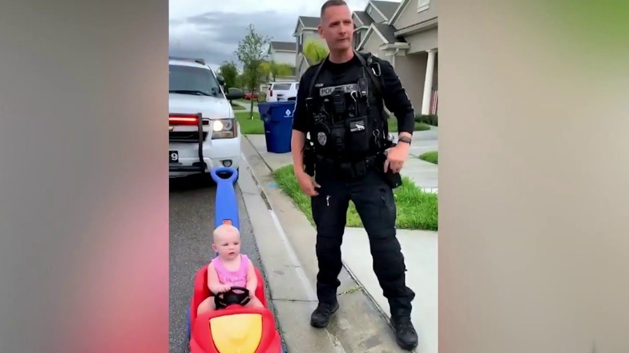 Cute viral traffic stop