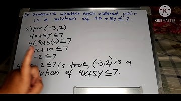 Differentiate linear inequalities in two variables from linear equations in two variables