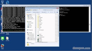 QuickStep: Laravel5 ดาวน์โหลดด้วย Composer