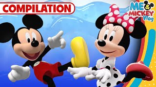Mickey Mouse Summer Fun ☀ | Me & Mickey | 30 Minute Compilation |  @disneyjunior