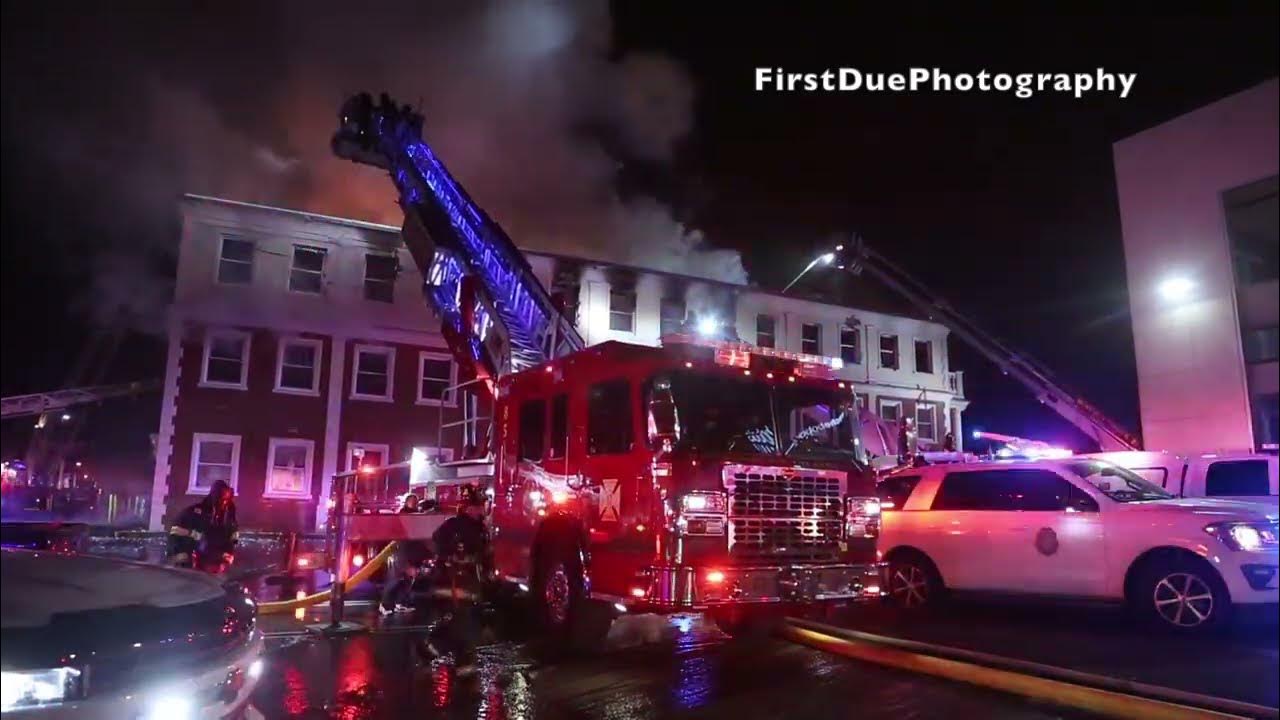 Roslyn, NY (Nassau County) 4th Alarm 1025 Northern Blvd 4 Feb 23 YouTube