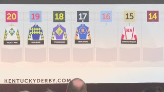 Post position draw held for Kentucky Derby and Kentucky Oaks