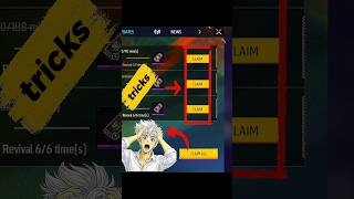 Free Event Complete Tricks 🫣 || #freefire #shorts #funny #tricks #viral #video