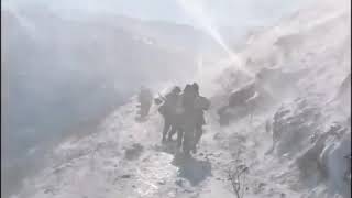 Zəngilanda Çovğunda Yol Gedən Əsgərlərimiz