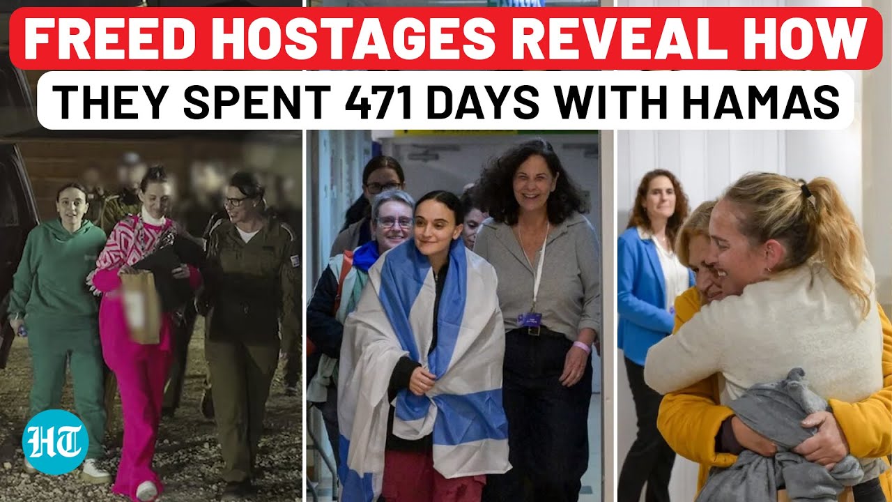 Spending 471 Days As Hamas Hostage: Freed Israelis Recount Gaza Captivity; Families Say To Trump…